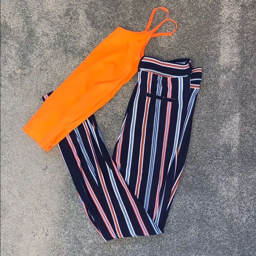 Dress Pants and Tank Top
